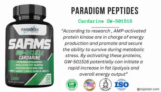 paradigm peptides cardarine gw-501516